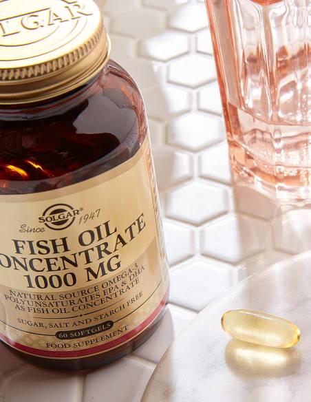 SOLGAR ACEITE PESCADO CONCENTRADO 1000 MG 60 CÁPSULAS
