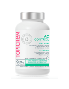 TOPICREM AC CONTROL PIEL 60CAP
