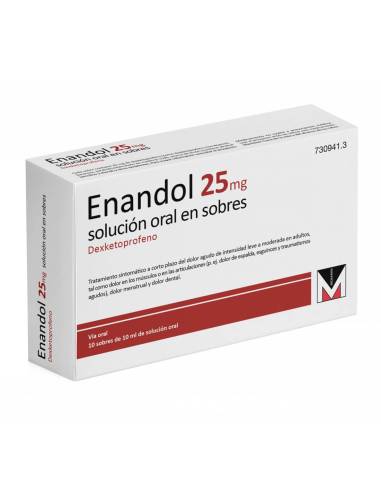 ENANDOL 25 MG SOLUCIÓN ORAL 10 SOBRES