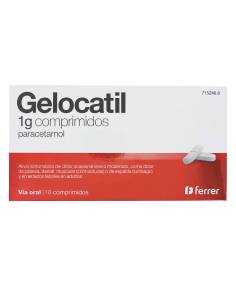 GELOCATIL 1 G 10 COMPRIMIDOS