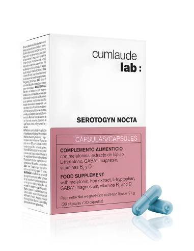 CUMLAUDE SEROTOGYN NOCTA 30 CAPSULAS