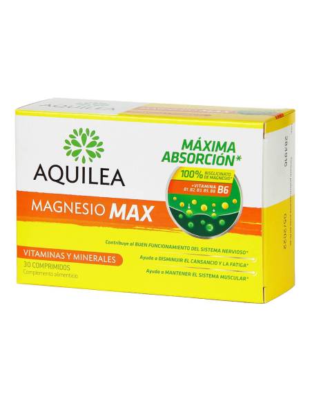 AQUILEA MAGNESIO MAX 30 COMPRIMIDOS