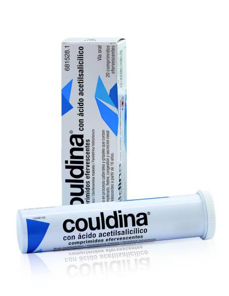 COULDINA CON ACIDO ACETILSALICILICO 500/2/7.5 MG