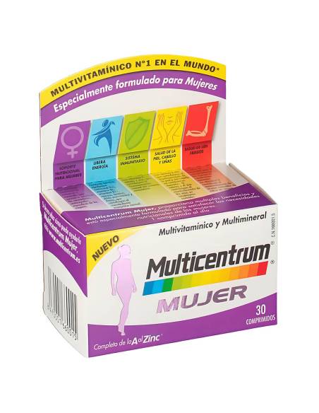 MULTICENTRUM MUJER 30 COMPRIMIDOS