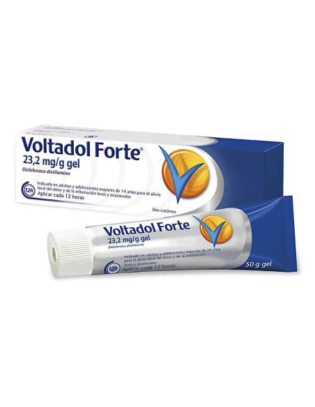 VOLTADOL FORTE 23.2 MG/G GEL TOPICO 50 G