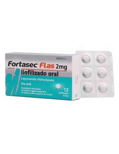 FORTASEC FLAS 2 MG 12 LIOFILIZADOS ORALES