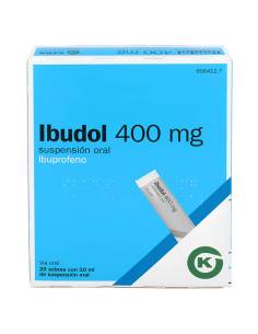 IBUDOL 400 MG 20 SOBRES SUSPENSION ORAL 10 ML