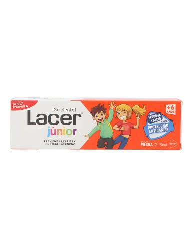 LACER JUNIOR GEL FRESA 75 ML