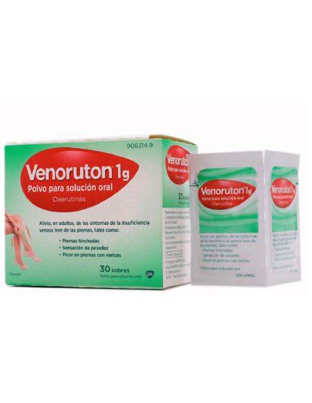 VENORUTON 1 G 30 SOBRES POLVO SOLUCION ORAL