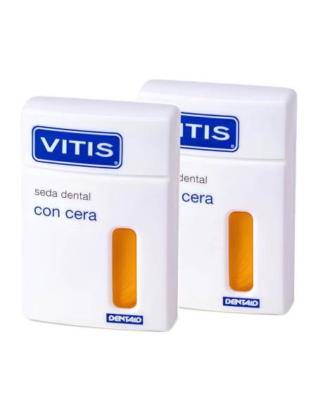 VITIS SEDA DENTAL CON CERA 50 METROS DUPLO