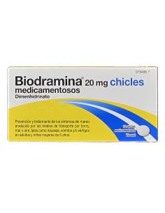 BIODRAMINA 20 MG 12 CHICLES