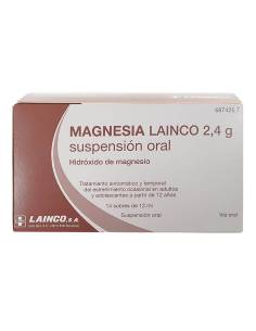 MAGNESIA LAINCO 2.4 G 14 SOBRES SUSPENSION ORAL