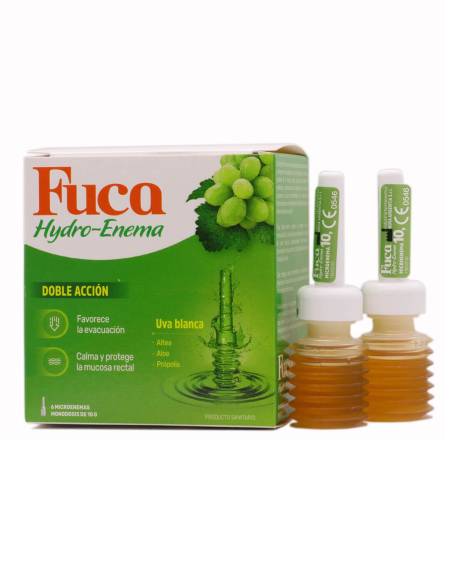 FUCA HYDRO ENEMA DOBLE ACCION 6 MICROENEMAS