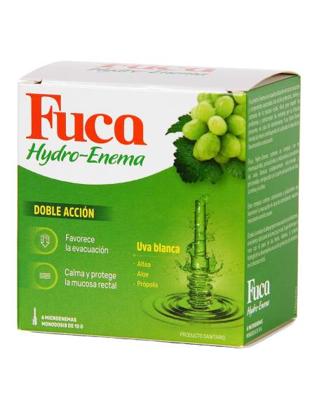 FUCA HYDRO ENEMA DOBLE ACCION 6 MICROENEMAS