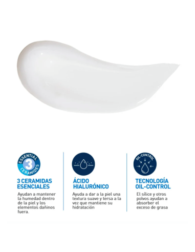 CERAVE OIL CONTROL GEL-CREMA HIDRATANTE PIEL...