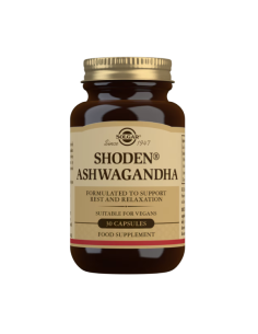 SOLGAR SHODEN ASHWAGANDHA 30 CAPS