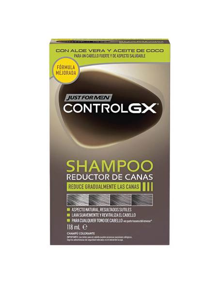 JUST FOR MEN CONTROL GX CHAMPU REDUCTOR DE CANAS