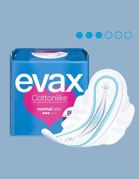 EVAX COMPRESAS NORMAL ALAS COTTONLIKE