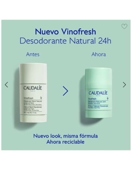 CAUDALIE VINOFRESH DESODORANTE NATURAL STICK 50G