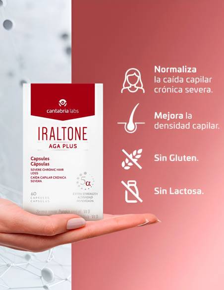 IRALTONE AGA PLUS 60 CAPSULAS