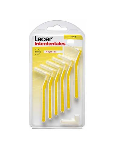 LACER CEPILLO INTERDENTAL FINO ANGULAR 6 UNIDADE