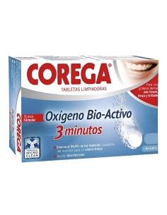 COREGA 3 MINUTOS LIMPIEZA PROTESIS DENTAL 60 TAB