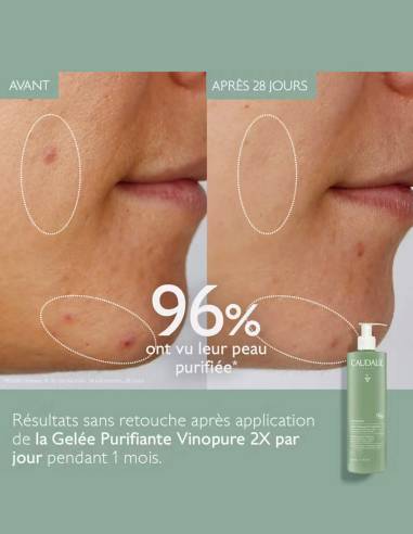 CAUDALIE VINOPURE GELATINA LIMPIADORA PURIFICANTE 385 ML