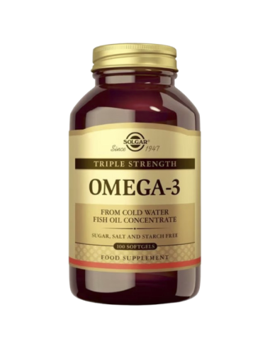 SOLGAR OMEGA 3 TRIPLE CONCENTRACION 100CAP
