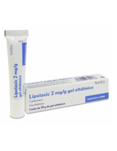 LIPOLASIC 2 MG/G GEL OFTALMICO 1 TUBO 10 G