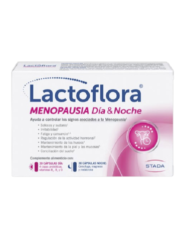 LACTOFLORA MENOPAUSIA DIA Y NOCHE 30 CAPS + 30...
