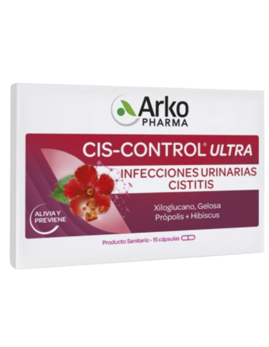ARKOPHARMA CIS-CONTROL ULTRA 15 CAPSULAS