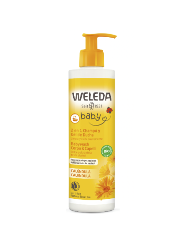 WELEDA BABY CHAMPU Y GEL DE DUCHA DE CALENDULA...