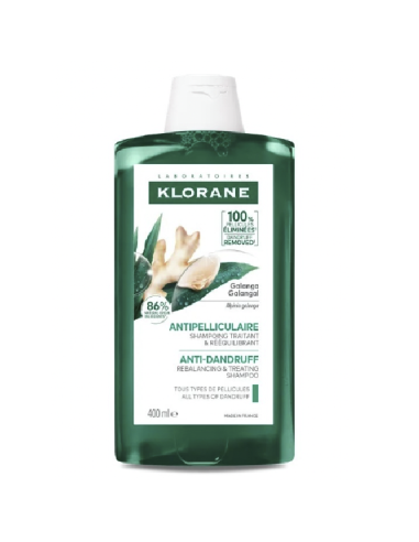 KLORANE CHAMPU REEQUILIBRANTE GALANGA 400 ML